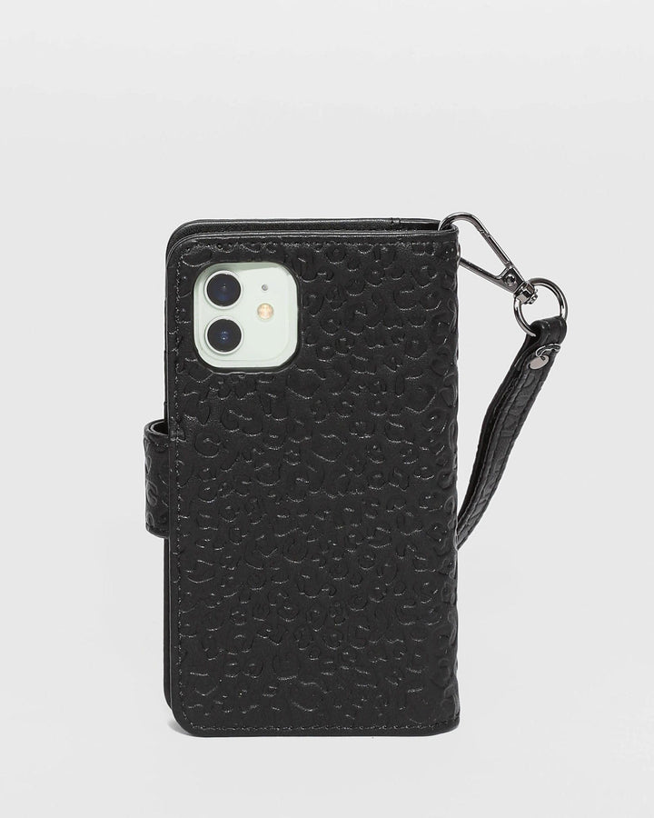 Black Iphone 12 Pro Embossed Case | Phone Cases