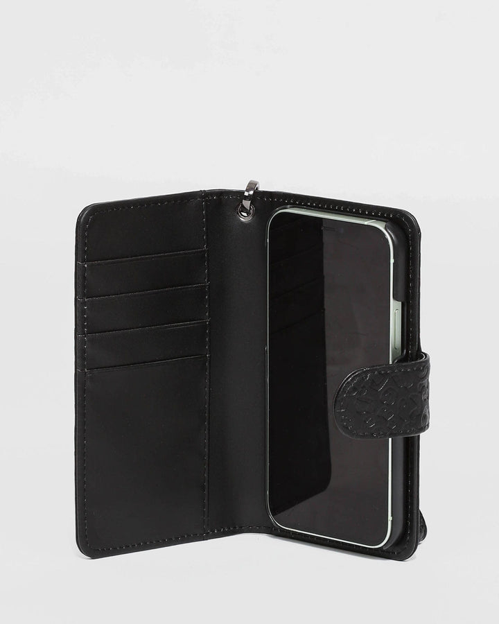 Black Iphone 12 Pro Embossed Case | Phone Cases