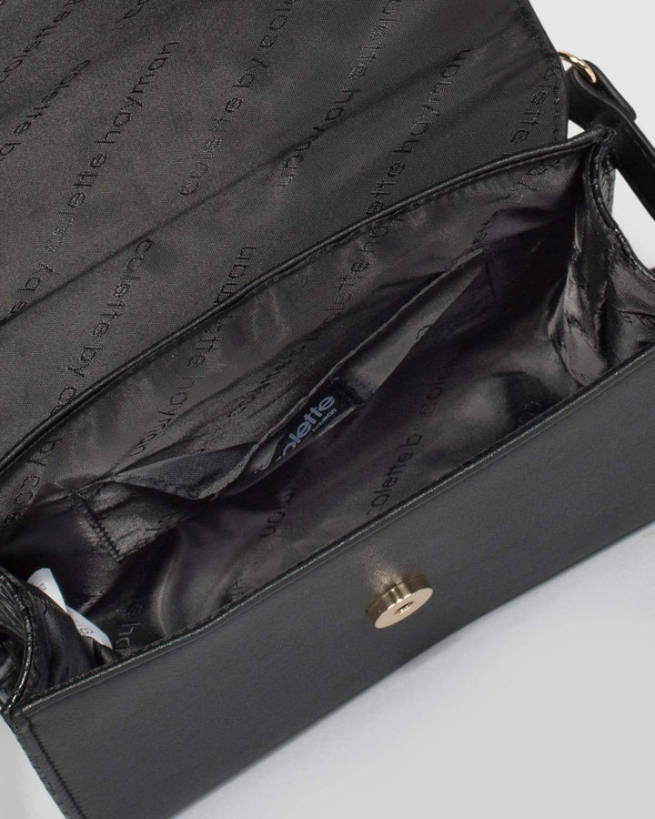 Black Iva Ring Tote Bag | Tote Bags