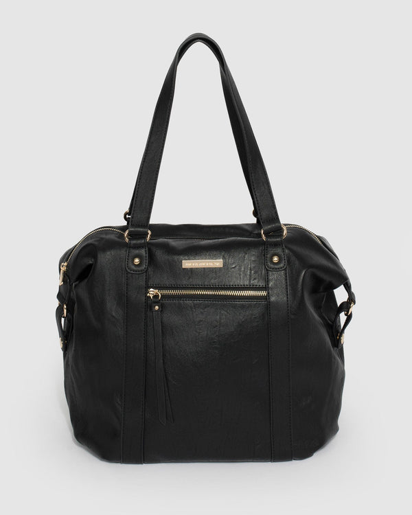 Black Jemima Plain Slouch Bag | Slouch Bags