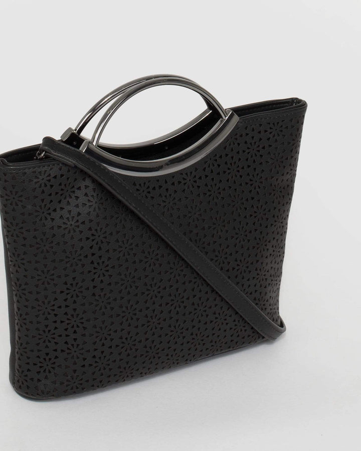 Black Jessie Design Clutch Bag | Clutch Bags