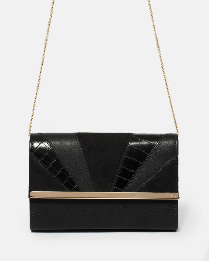 Black Jordan Eve Bar Clutch Bag | Clutch Bags