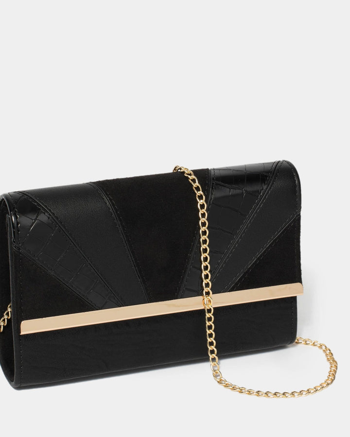 Black Jordan Eve Bar Clutch Bag | Clutch Bags