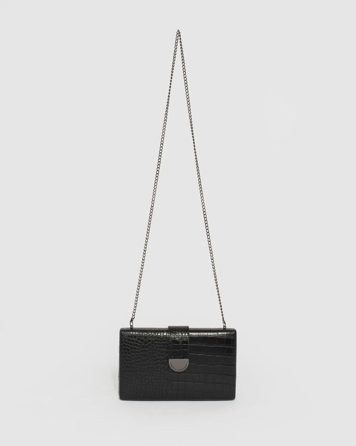Black Kala Evening Clutch Bag | Clutch Bags