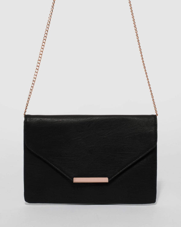 Black Kyra Clutch Bag | Clutch Bags