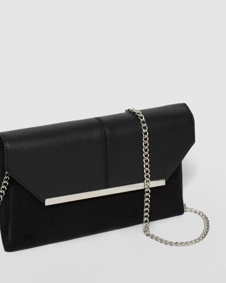 Black Laurel Clutch Bag | Clutch Bags
