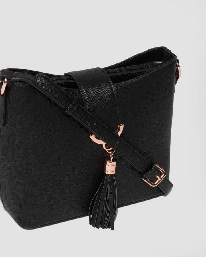 Black Libby Crossbody Bag | Crossbody Bags