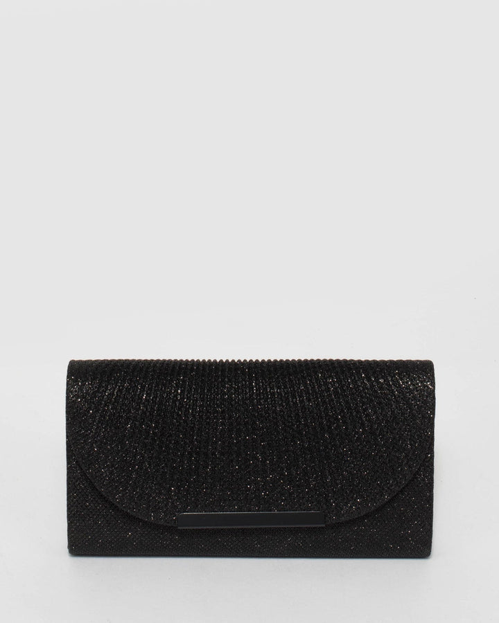 Colette by Colette Hayman Black Liza Evening Clutch Bag