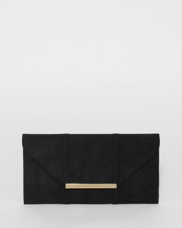 Black Lois Clutch Bag | Clutch Bags