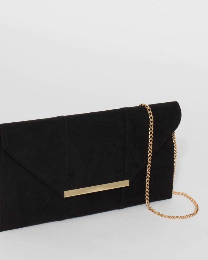Black Lois Clutch Bag | Clutch Bags