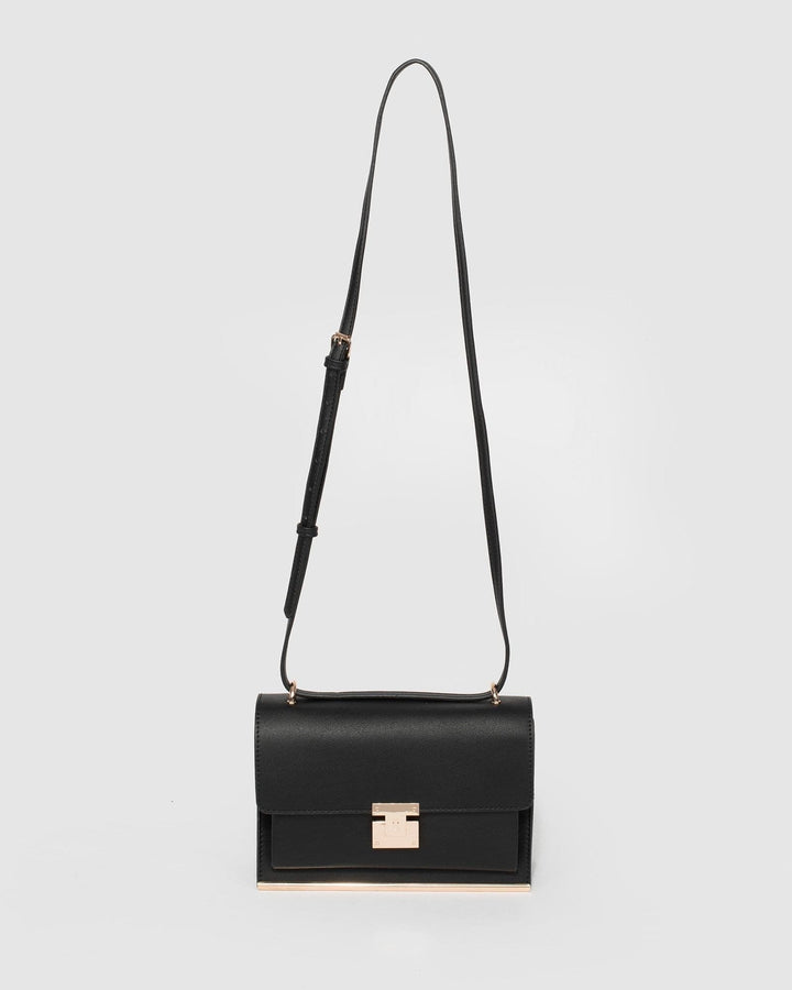 Black Lorraine Crossbody Bag | Crossbody Bags