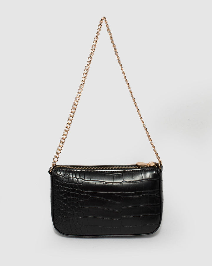 Black Lucy Mini Shoulder Bag | Mini Bags