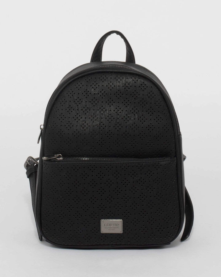 Black Lydia Pocket Backpack | Backpacks