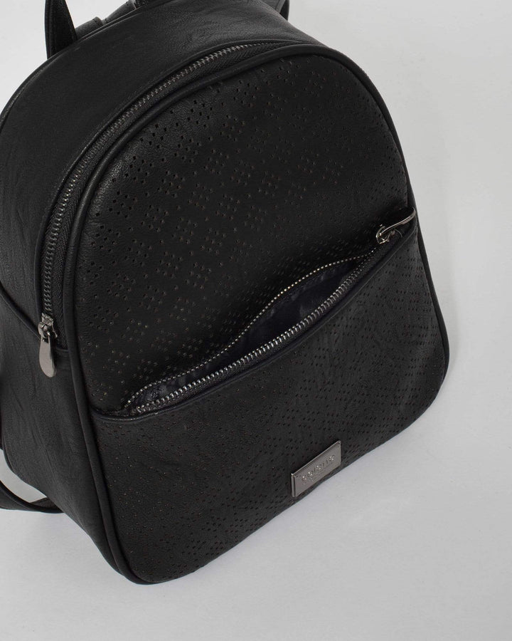 Black Lydia Pocket Backpack | Backpacks