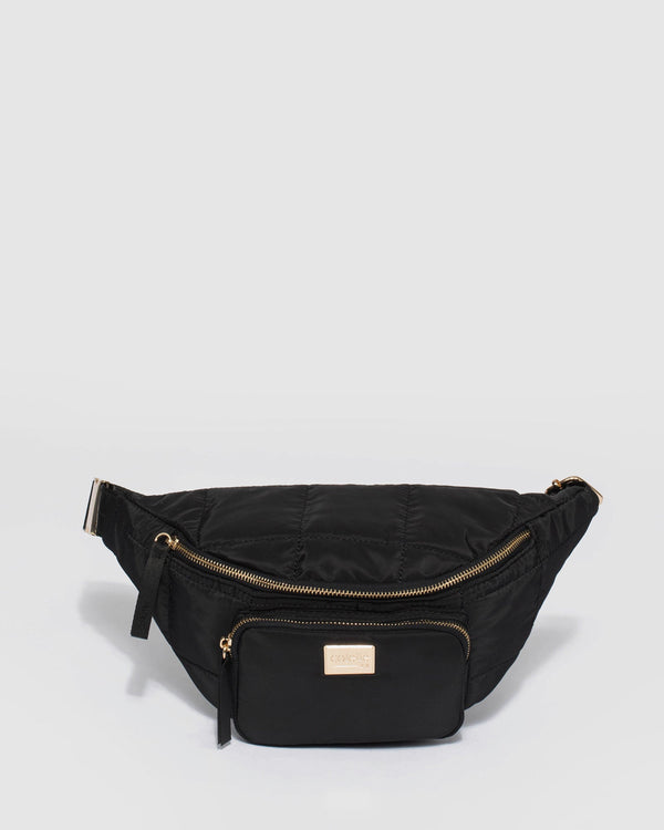 Colette by Colette Hayman Black Madison Nylon Bumbag