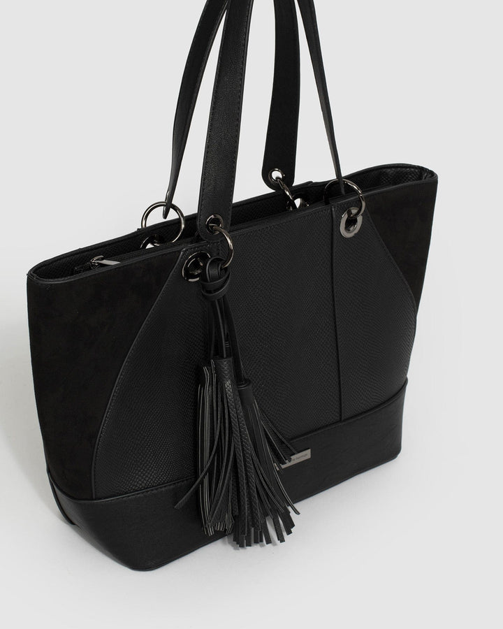 Black Maria Luxe Tote Bag | Tote Bags