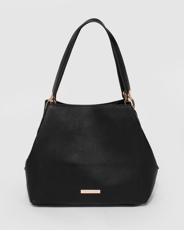 Black Mary Slouch Tote Bag | Slouch Bags