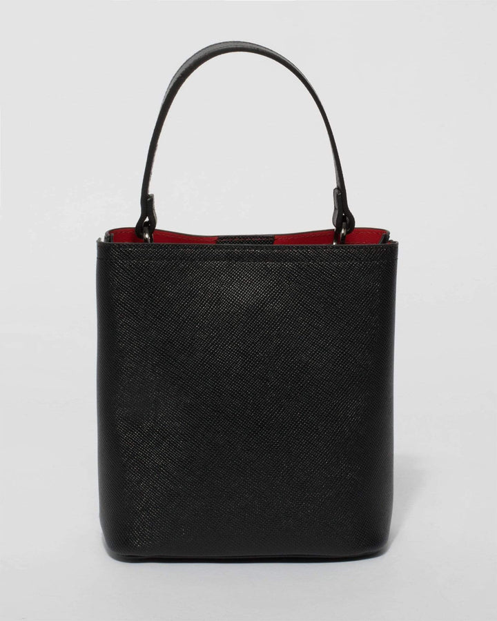 Black Melanie Bucket Bag | Bucket Bags