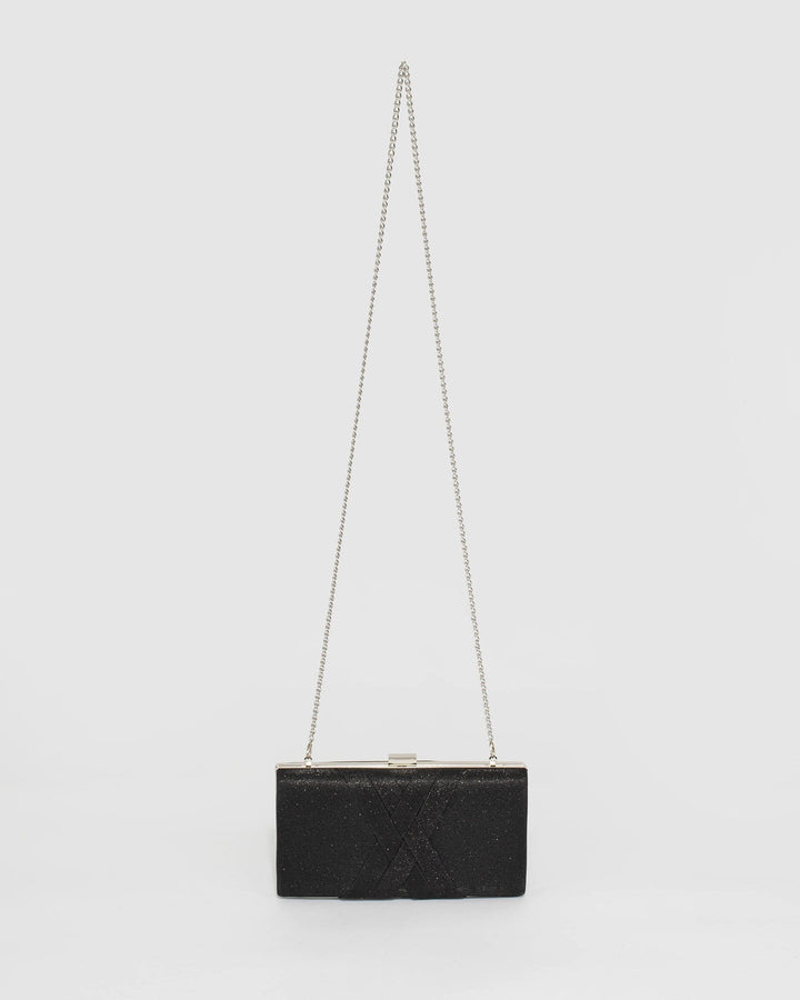Black Melanie Clutch Bag | Clutch Bags