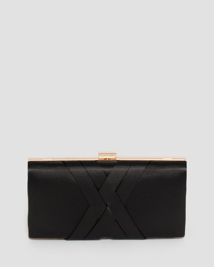 Black Melanie Clutch Bag | Clutch Bags