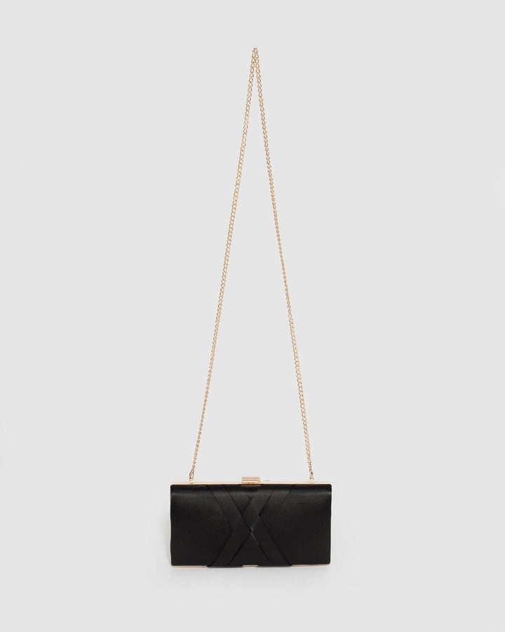 Black Melanie Clutch Bag | Clutch Bags