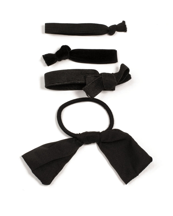 Colette by Colette Hayman Black Multi Hair Tie Pack
