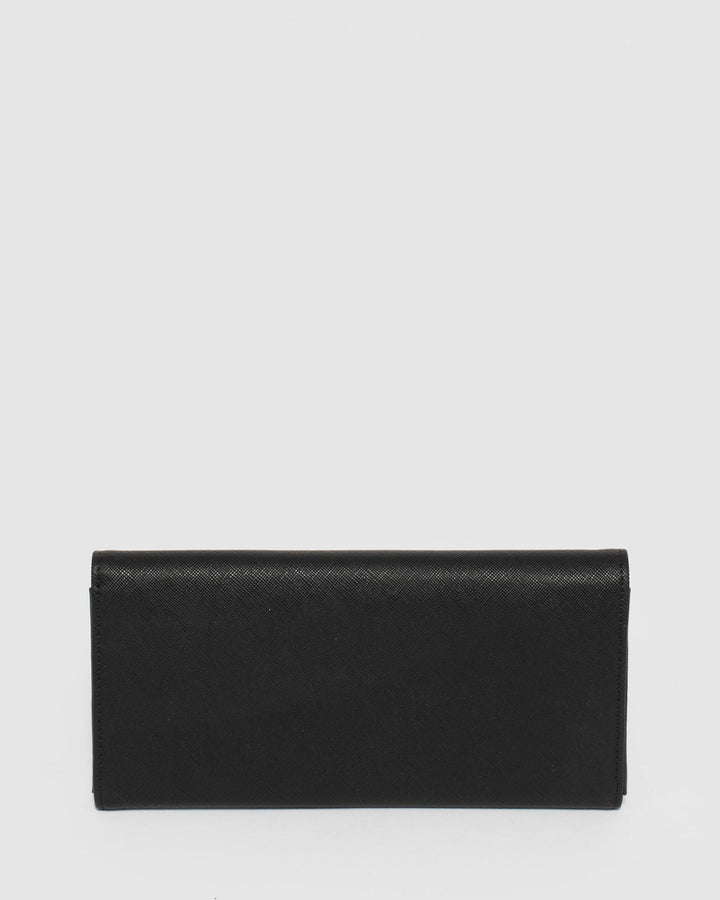 Black Natalie Edge Bar Wallet | Wallets