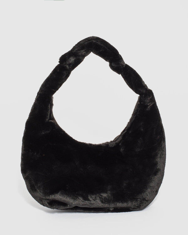 Colette by Colette Hayman Black Neha Shoulder Bag
