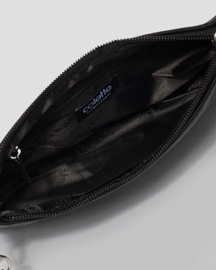 Black Peta Chain Crossbody Bag | Crossbody Bags