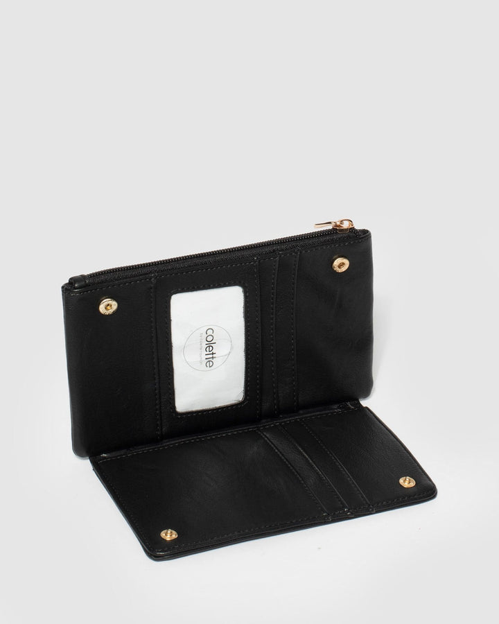 Black Pheobe Phone Wallet | Wallets