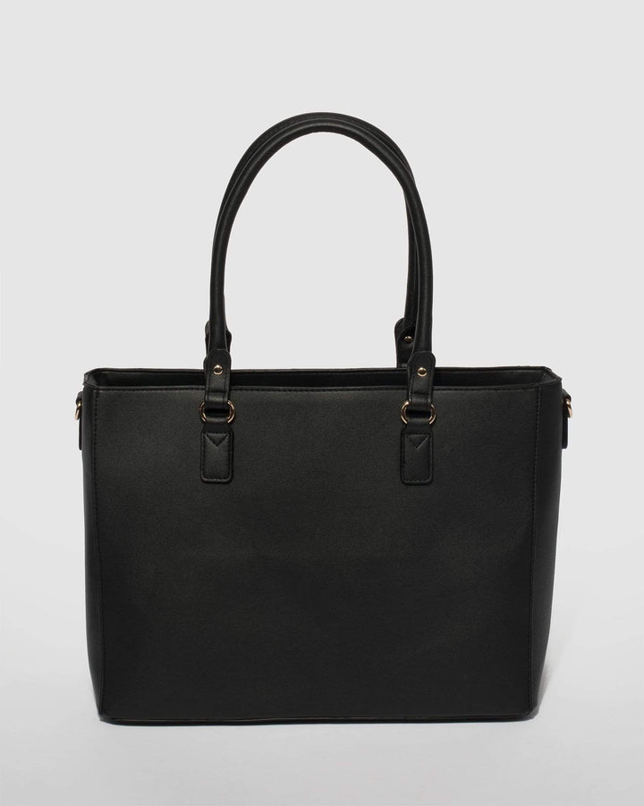 Black Premium Tech Tote Bag | Tote Bags