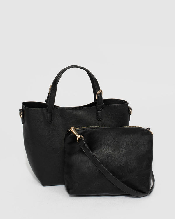 Black Radmila Tote Bag | Tote Bags