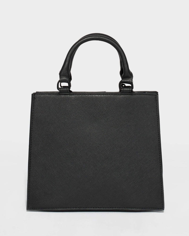 Black Rylee Medium Tote Bag | Tote Bags