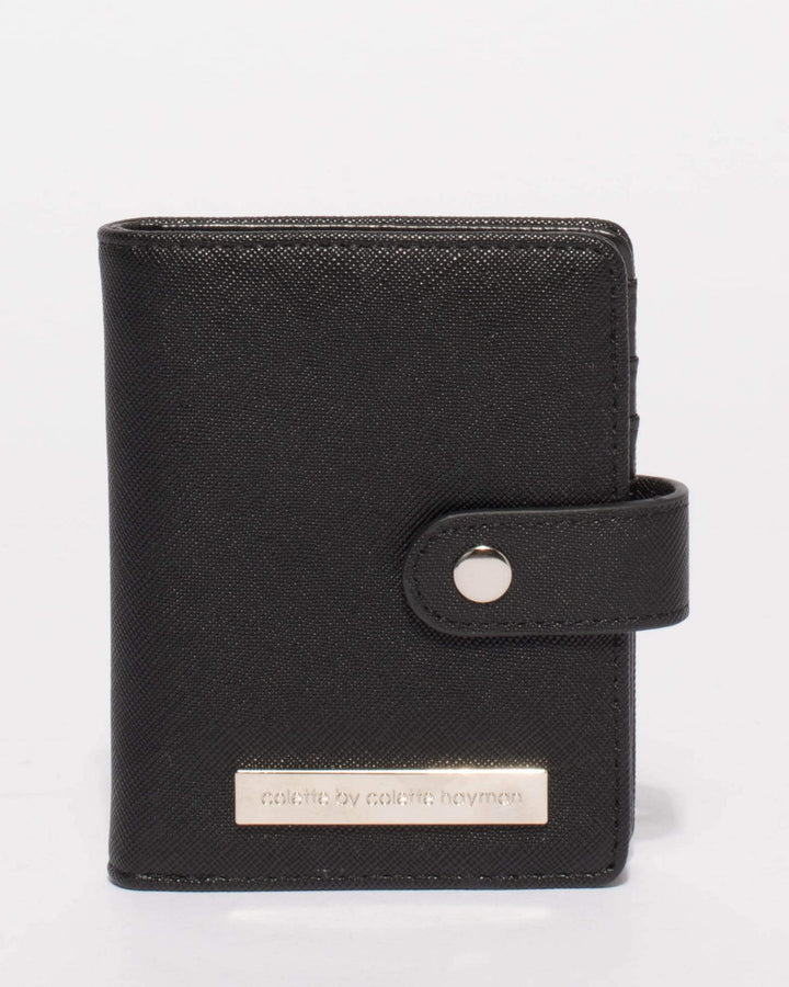 Black Saffiano Credit Card Sleeve Purse | Purses