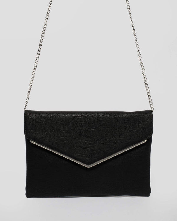 Black Samantha Clutch Bag | Clutch Bags