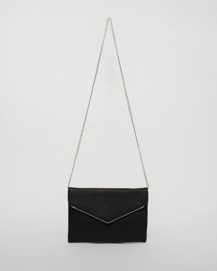 Black Samantha Clutch Bag | Clutch Bags