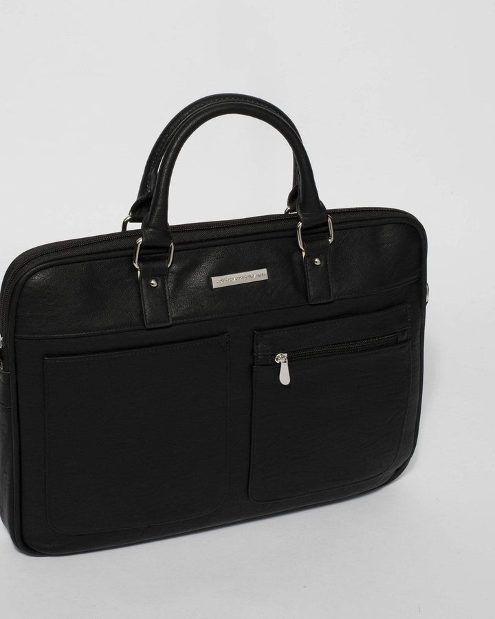 Black Sara Pocket Tech Case | Work Bags