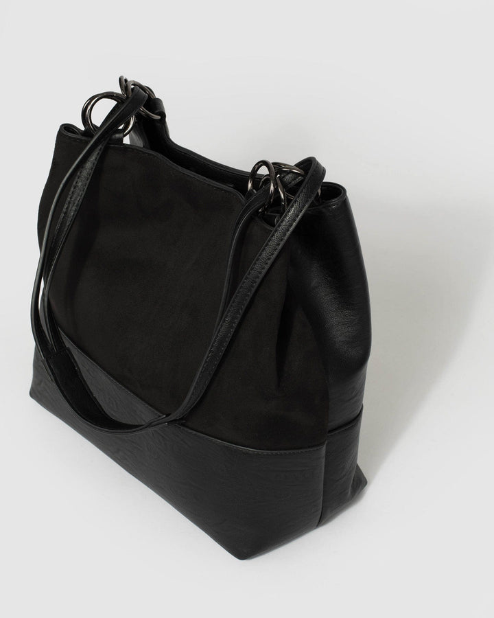 Black Scarlett Slouch Tote Bag | Slouch Bags