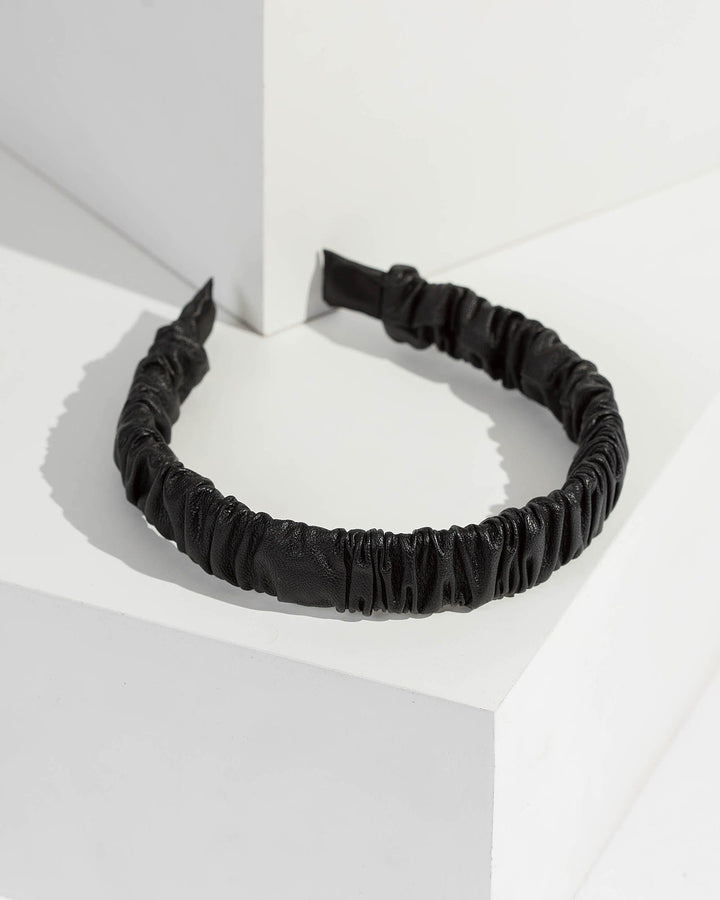 Colette by Colette Hayman Black Scrunchie Headband
