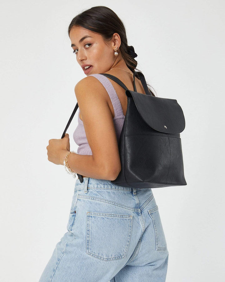 Black Selena Backpack | Backpacks