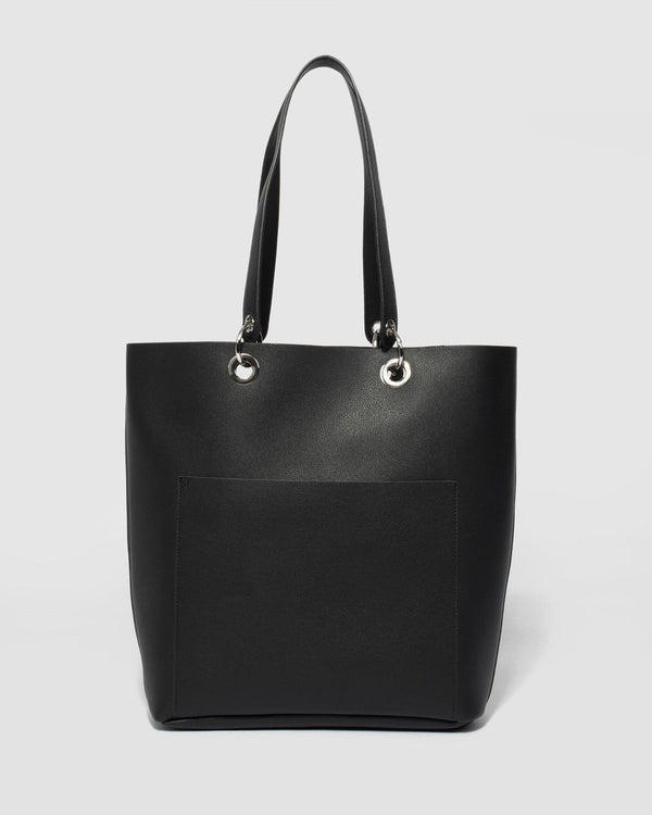 Black Selena Ring Tote Bag | Tote Bags