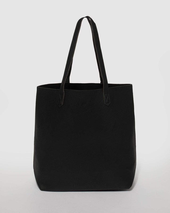 Black Selena Tassel Tote Bag | Tote Bags
