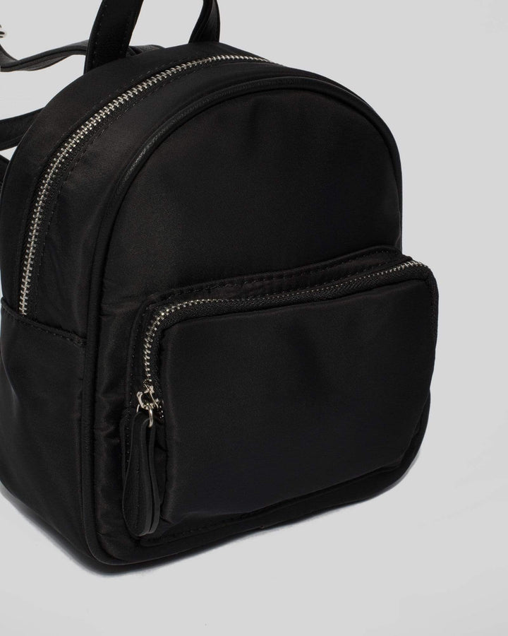 Black Serena Mini Backpack | Backpacks