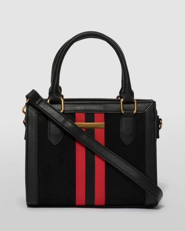 Black Sia Webbing Mini Bag | Mini Bags