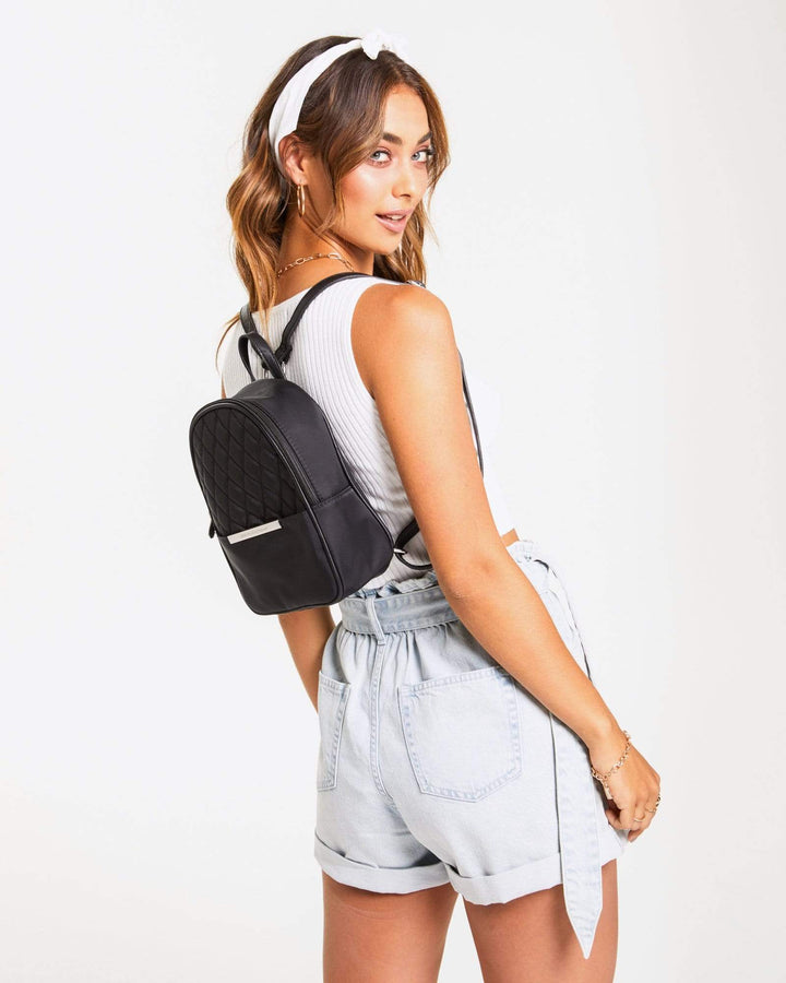 Black Sienna Backpack | Backpacks