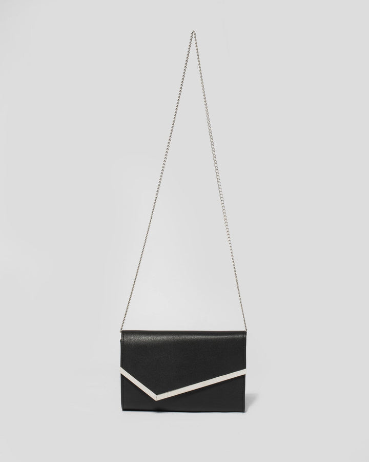 Black Sienna Clutch Bag | Clutch Bags