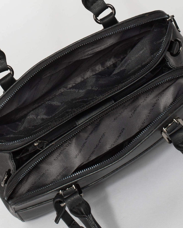 Black Sinead Tote Bag | Tote Bags