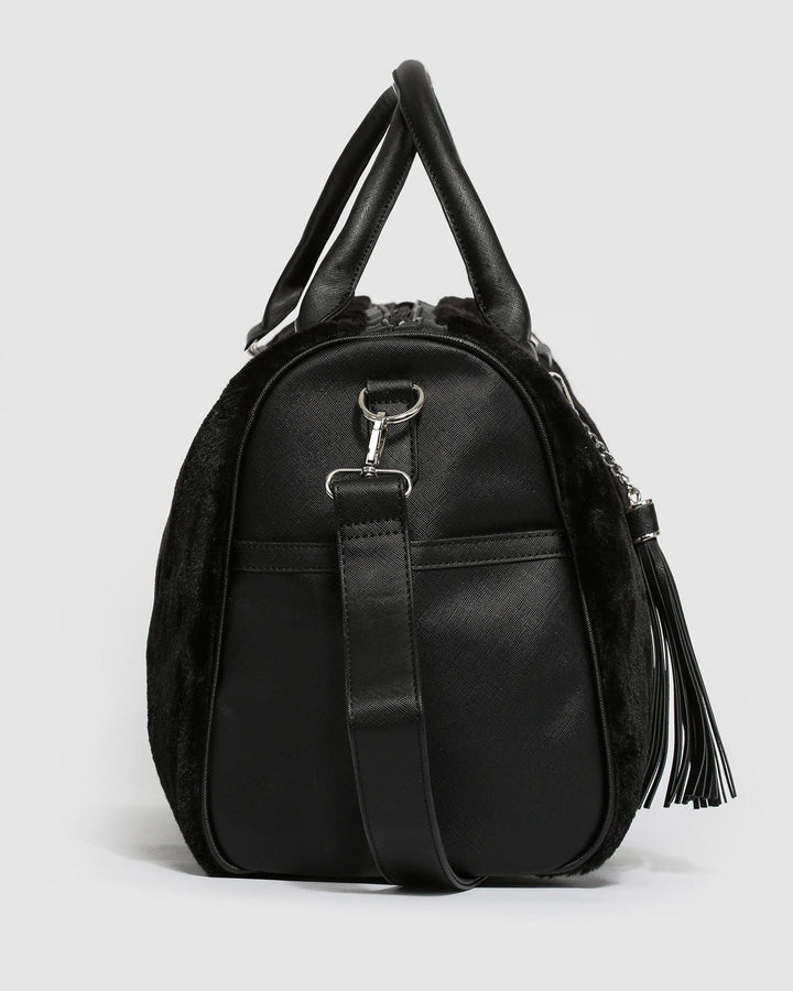 Black Soft Overnight Bag | Weekender Bags