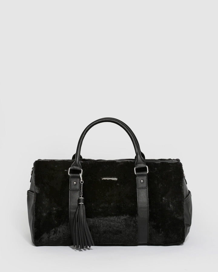Black Soft Overnight Bag | Weekender Bags