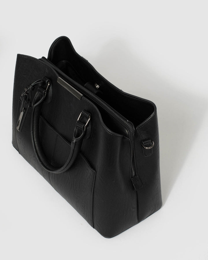 Black Spencer Tech Tote Bag | Tote Bags